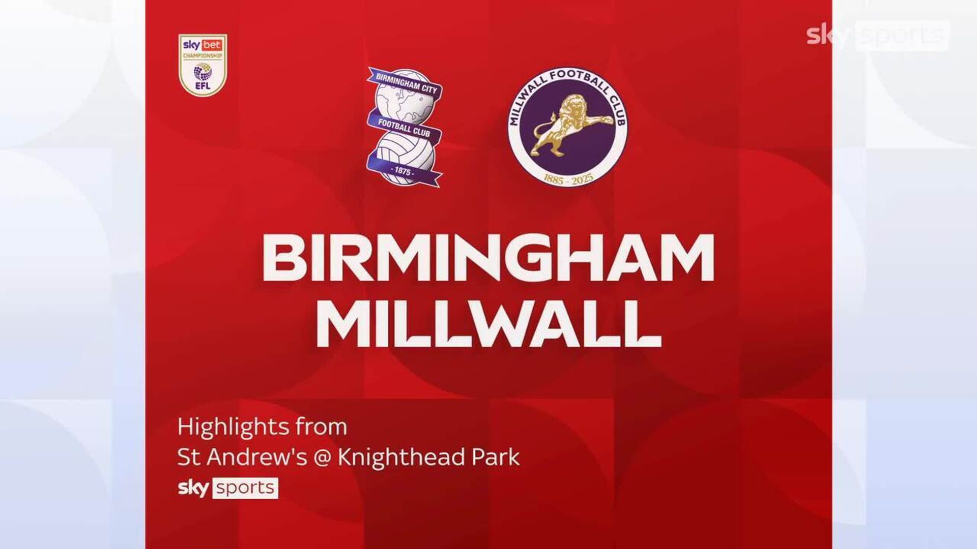 Birmingham 4-0 Millwall