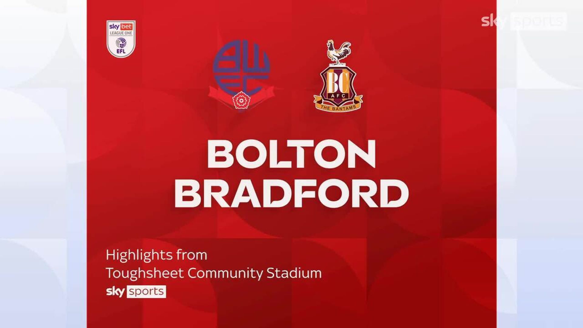 Bolton 0-0 Bradford