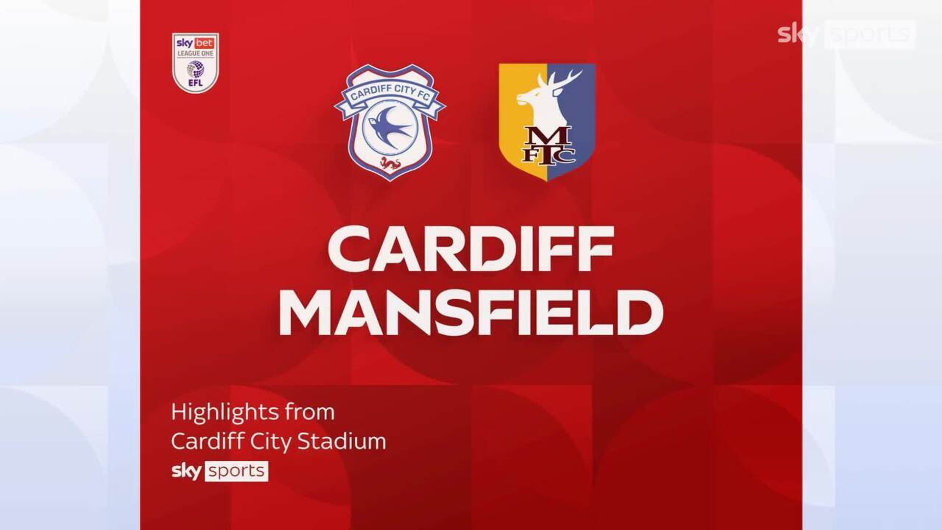 Cardiff 3-0 Mansfield