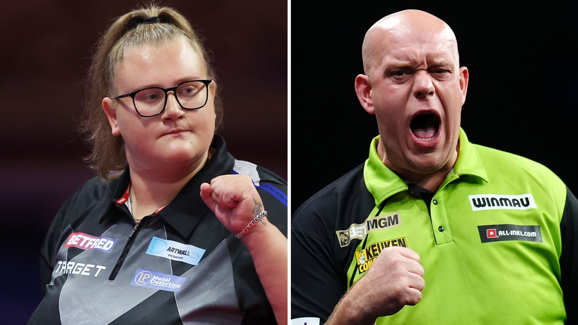 Grand Slam of Darts 2025: Greaves faces Van Gerwen on opening day