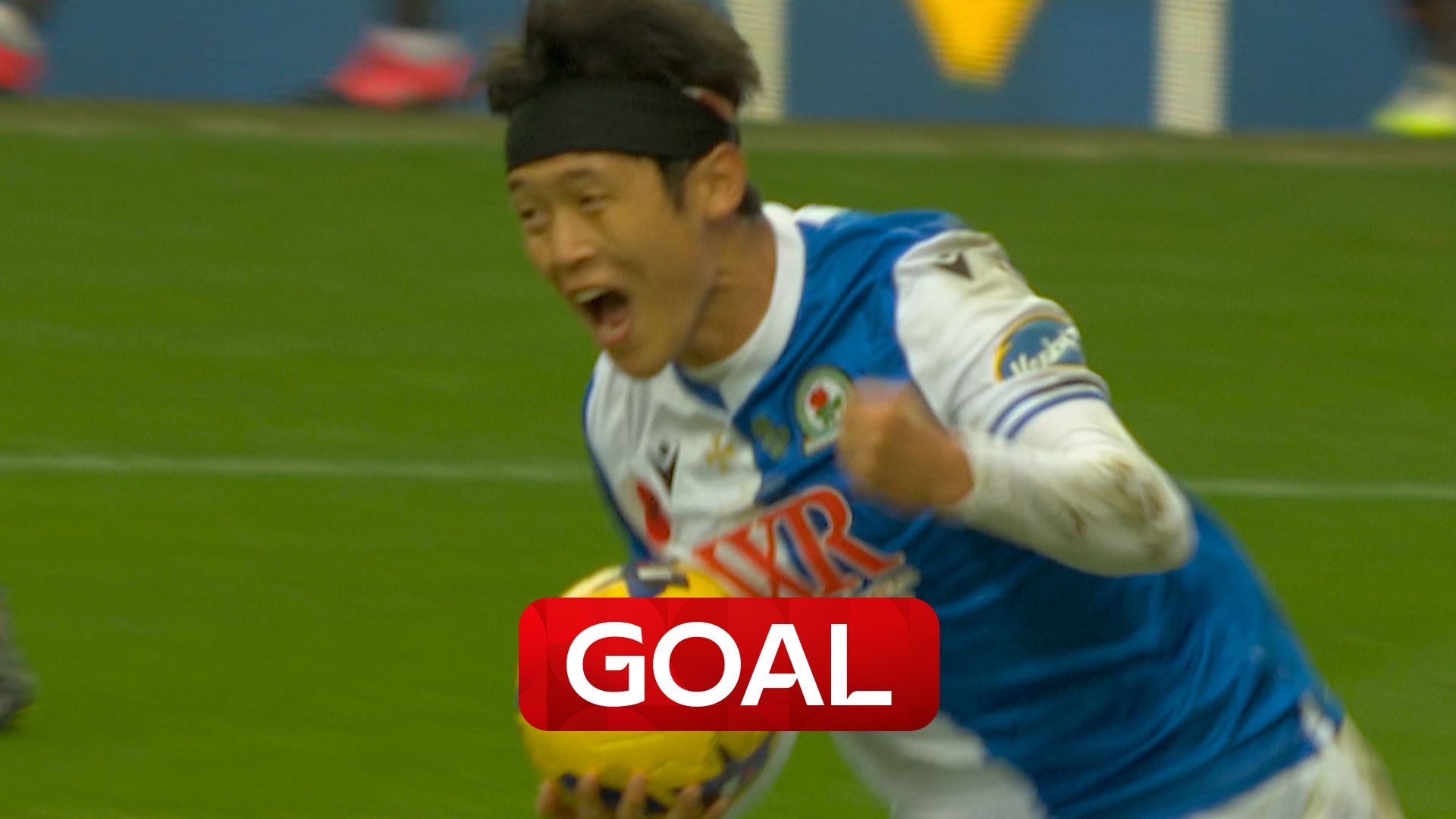Ohashi pulls one back from the spot for Blackburn against Derby