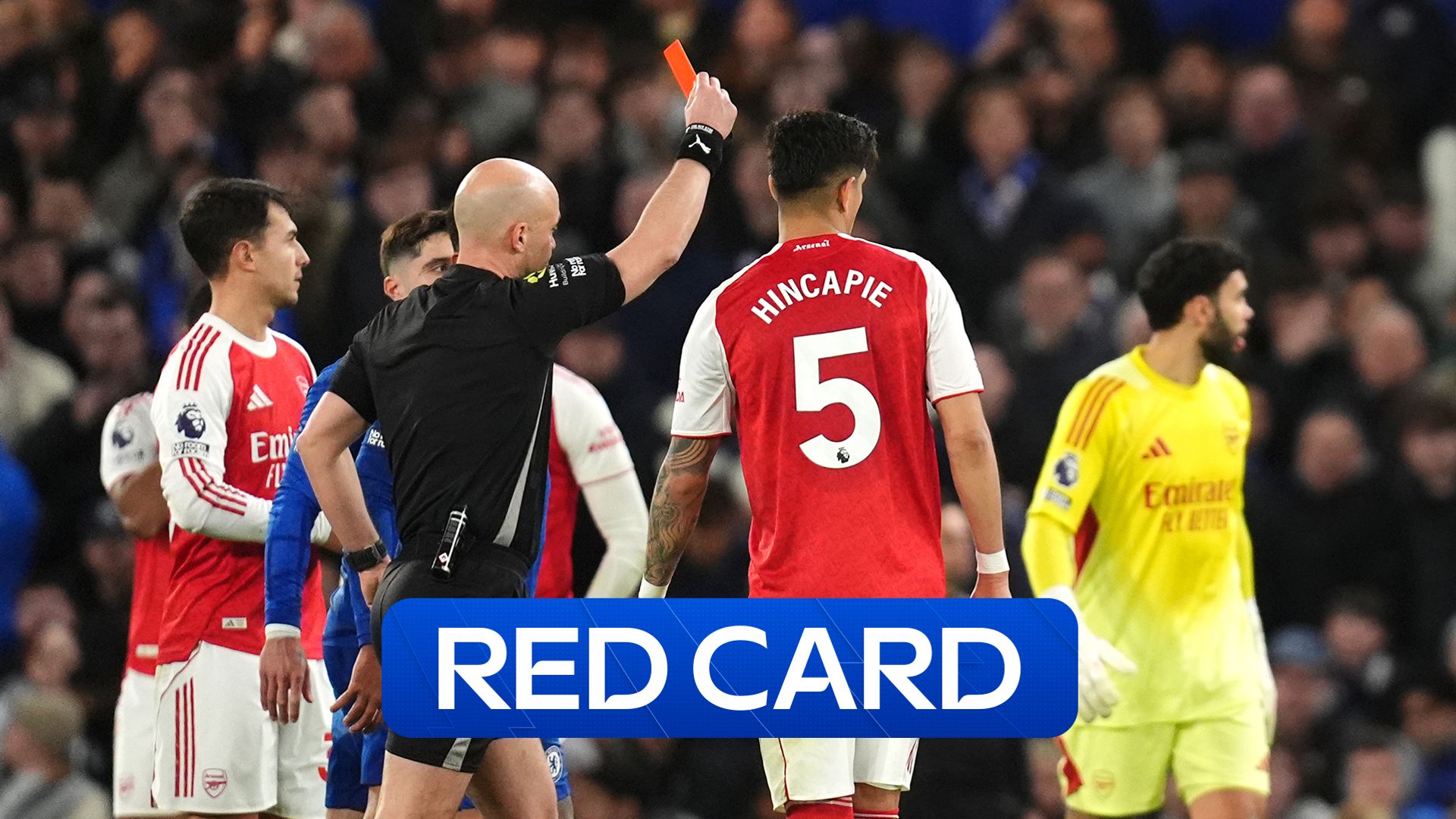 'On a day that matters, he walks!' | Caicedo sent off following VAR review