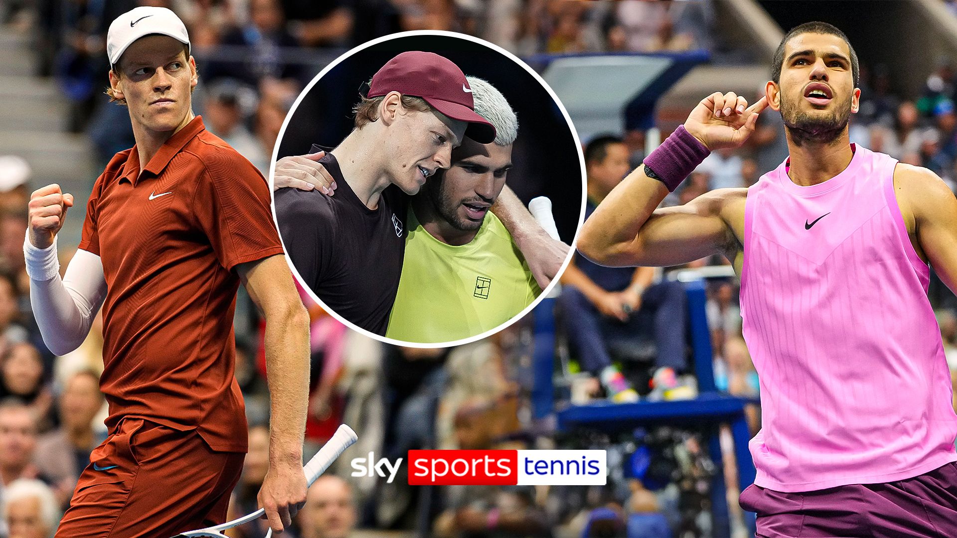 Alcaraz vs Sinner – Best points of 2025 between top two in the world