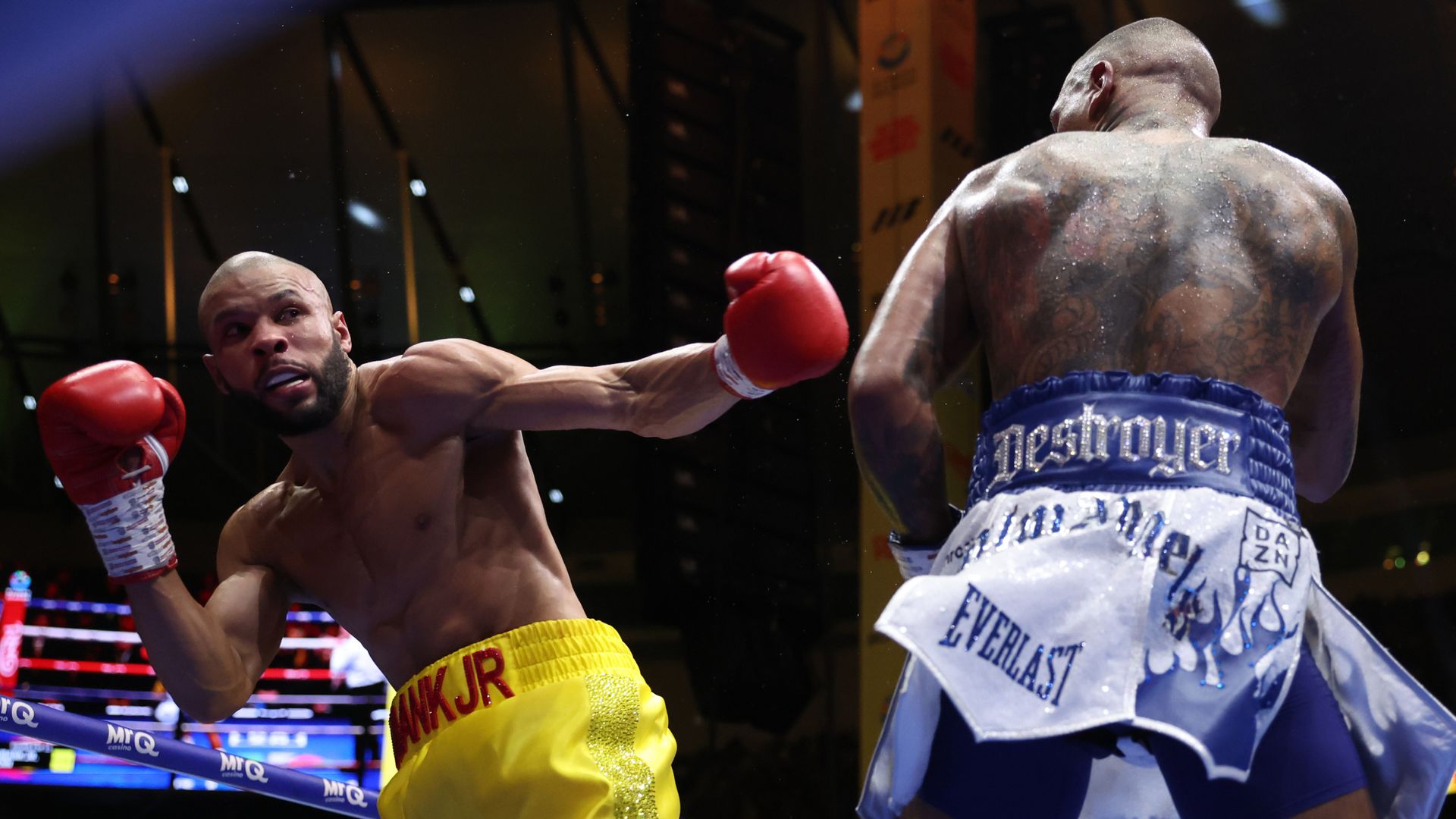 Eubank Jr 'wasn't a fraction of the fighter he is' against Benn