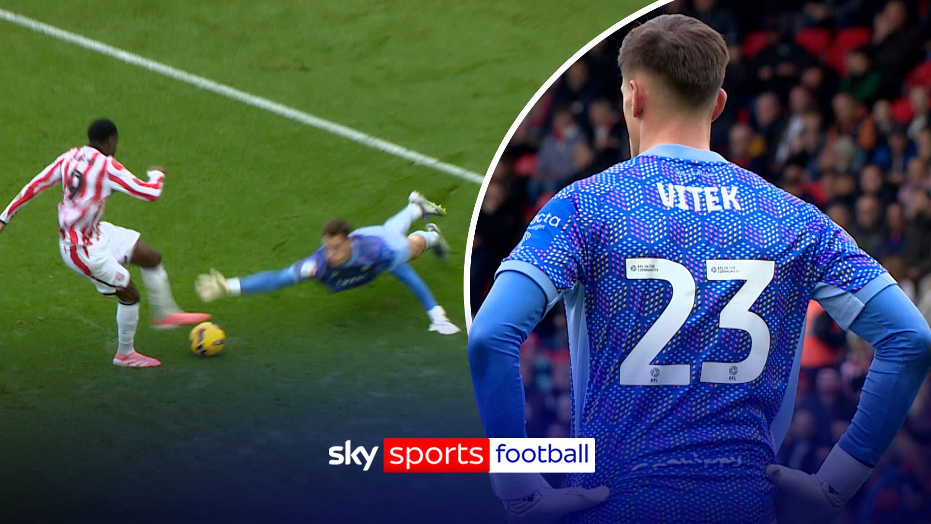 Vitek HOWLER gifts Mubama tap in!