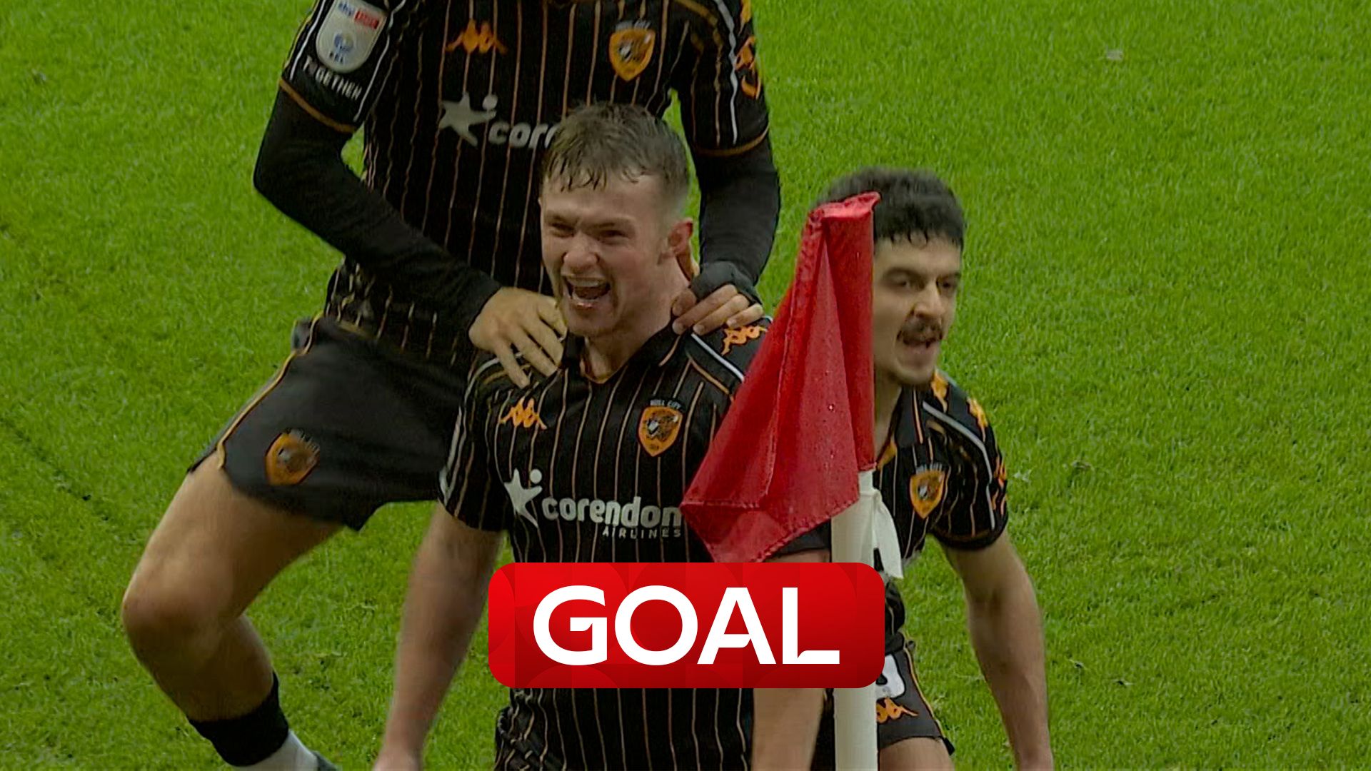Gelhardt scores in the last few minutes to snatch all three points for Hull!
