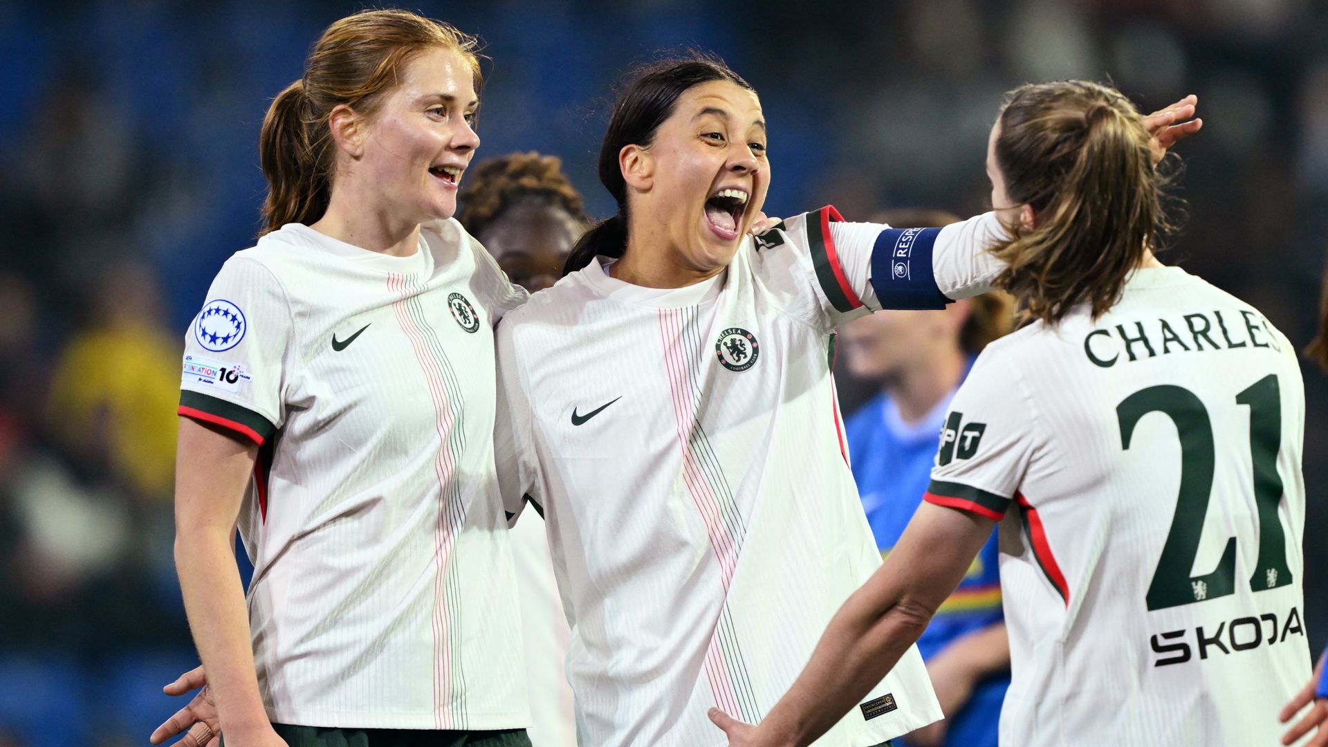 Kerr nets CL double in first Chelsea start since 2023 as Blues ease past St Polten