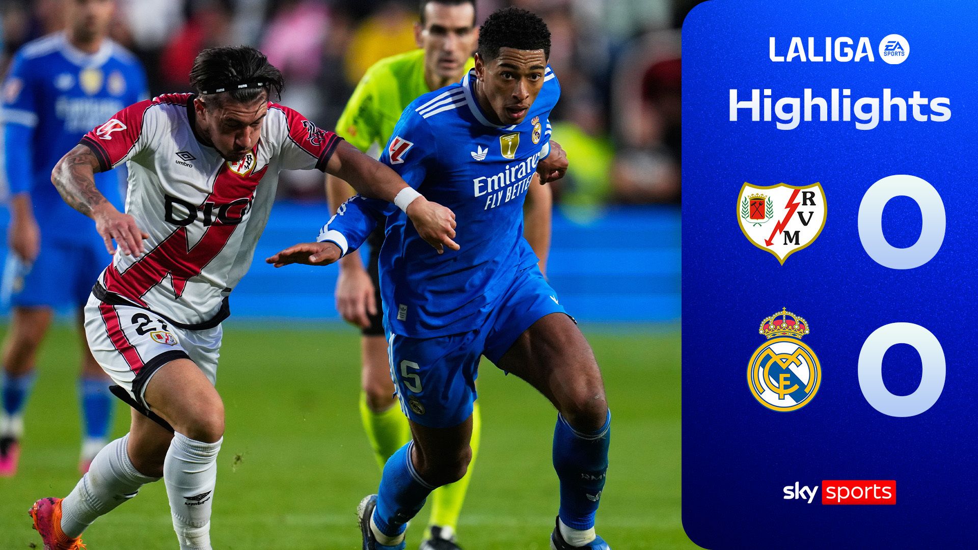 Madrid left frustrated by Rayo with a draw 