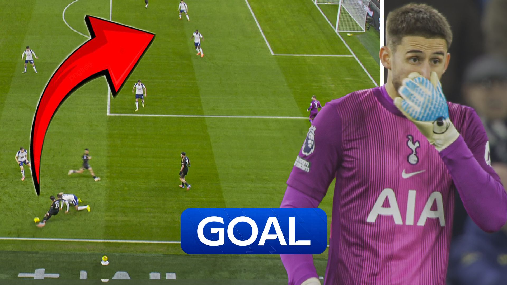 'Horrific scenes for Spurs!' - Wilson scores beauty thanks to Vicario HOWLER!