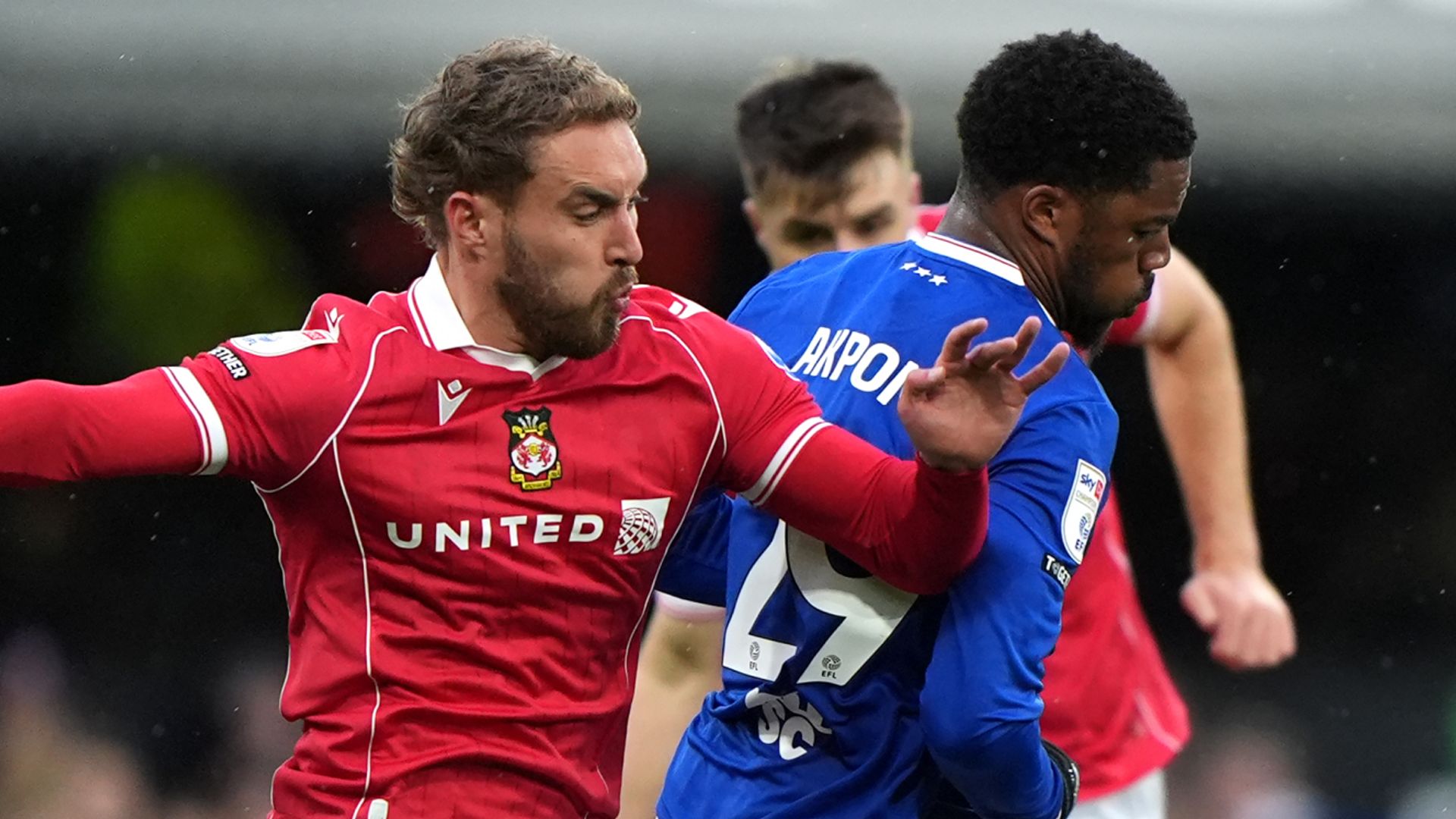 Wrexham hold Ipswich at Portman Road