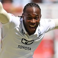 Jofra Archer was one of the England fast bowlers to rattle Australia on a dizzying first day of the opening Ashes Test in Perth