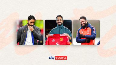 Monday marks one year since Amorim's first game in charge of Man Utd