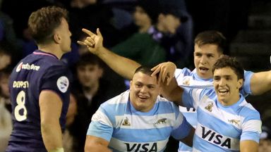 Scotland surrendered a 21-point lead over Argentina before losing to Los Pumas 33-24 at Murrayfield