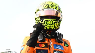 Lando Norris took pole position for the Sao Paulo GP Sprint