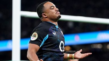 Max Ojomoh enjoyed a day to remember, scoring once and creating two further tries as England beat Argentina