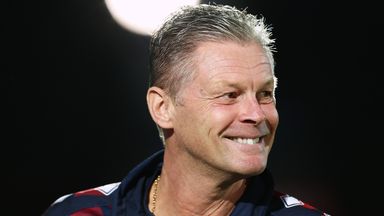 Back in the spotlight and all smiles: Steve Cotterill has made a big impact at Cheltenham Town