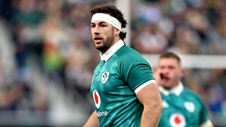 Caelan Doris returns from his long-term shoulder injury to start for Ireland vs Japan on Saturday 