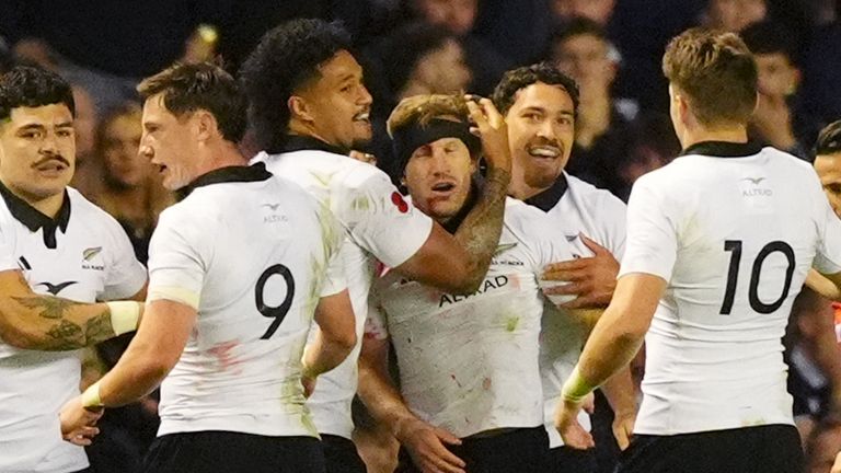 Damian McKenzie proved the matchwinner for New Zealand late on via a superb try