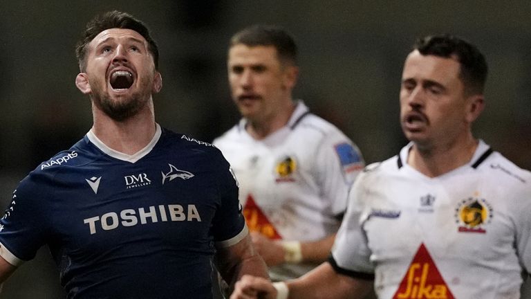 Exeter pipped Sale in a dramatic encounter 