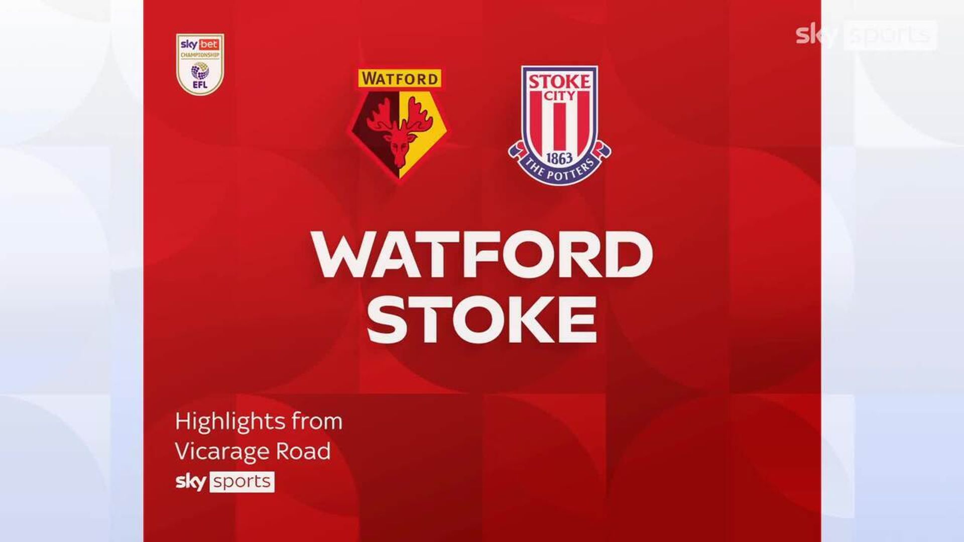 Watford 1-0 Stoke