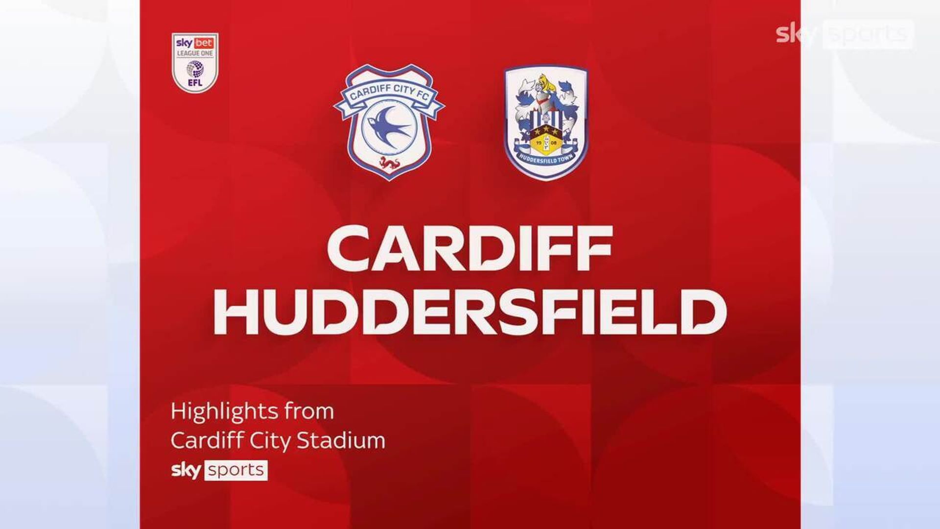 Cardiff 3-2 Huddersfield