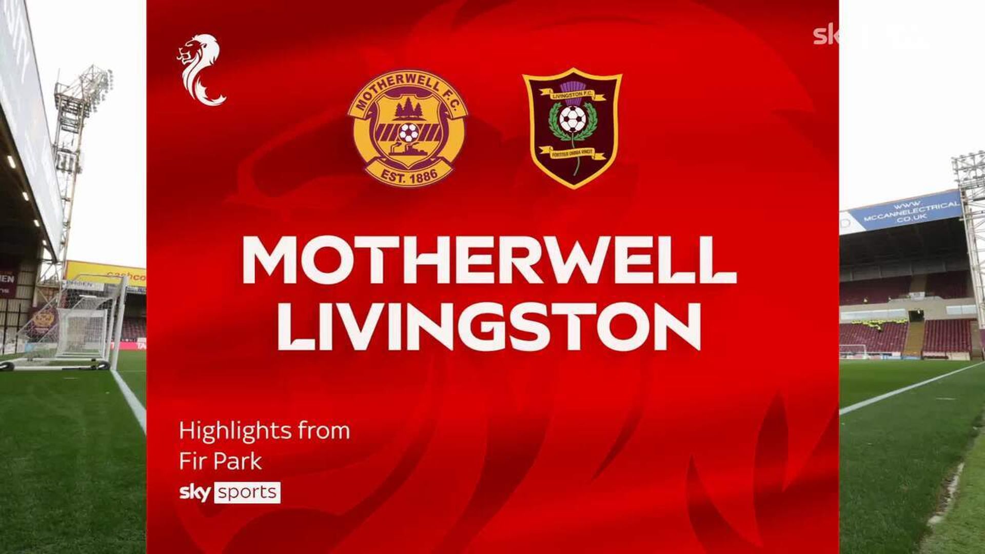 Motherwell 3-0 Livingston 