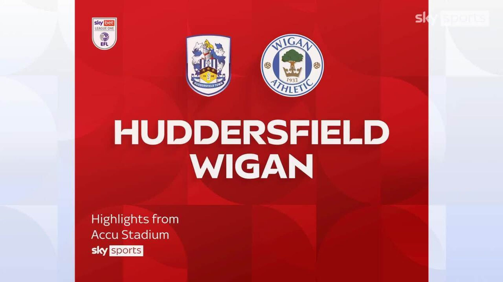 Huddersfield 1-1 Wigan