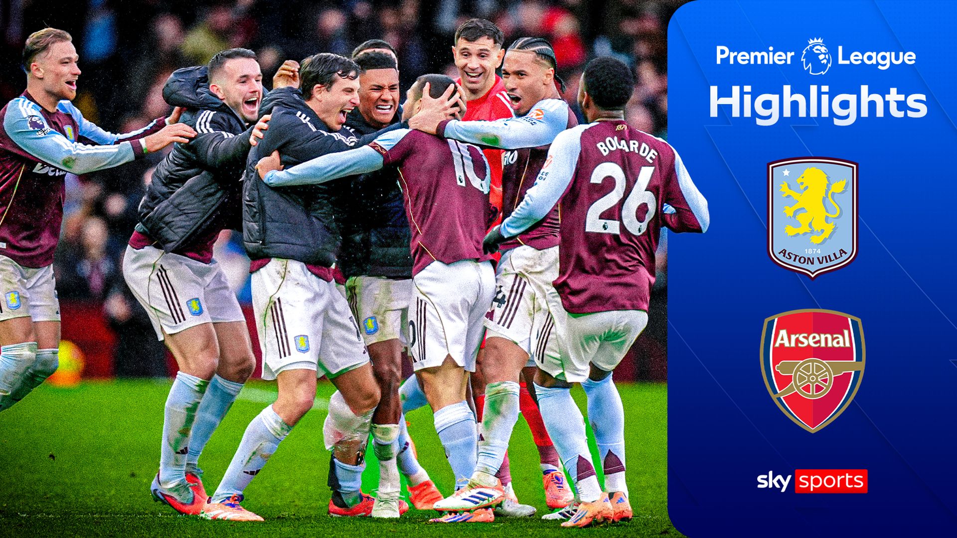 SCENES! Buendia scores 95th-minute winner to beat league leaders Arsenal!