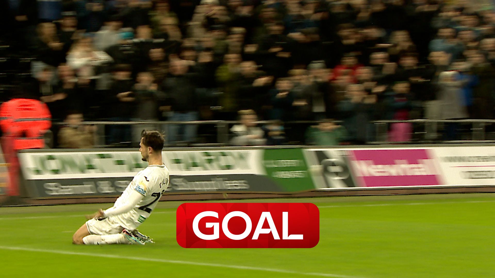 'Oh what a hit!' | Cullen curls one in from edge of area!