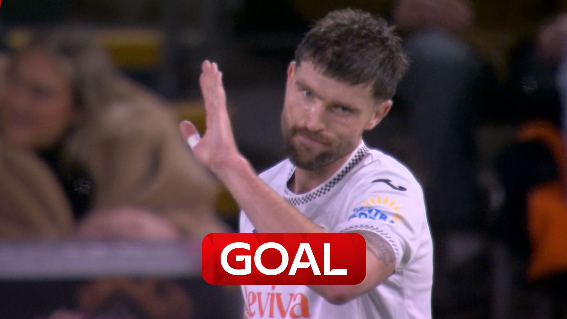Horror start for Swansea as a Burgess own goal puts them behind!