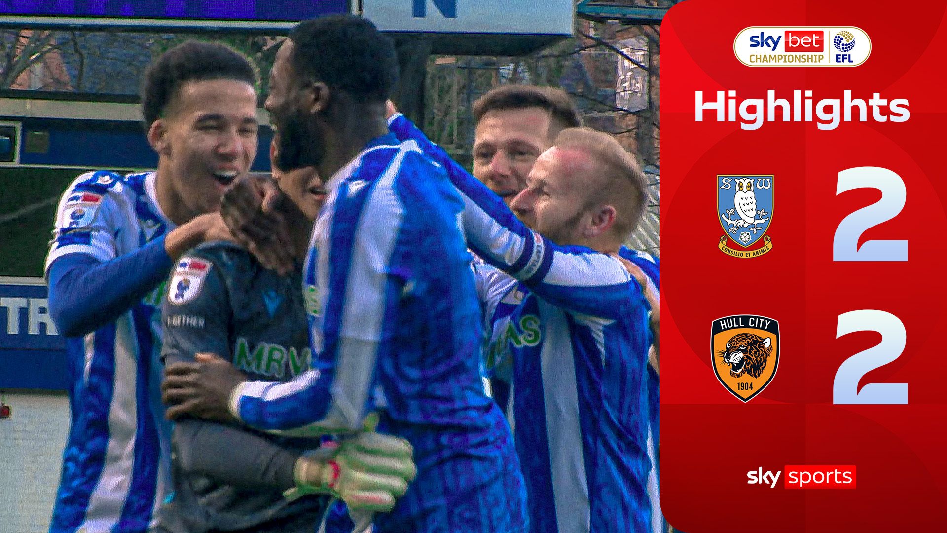 Sheffield Wednesday 2-2 Hull City