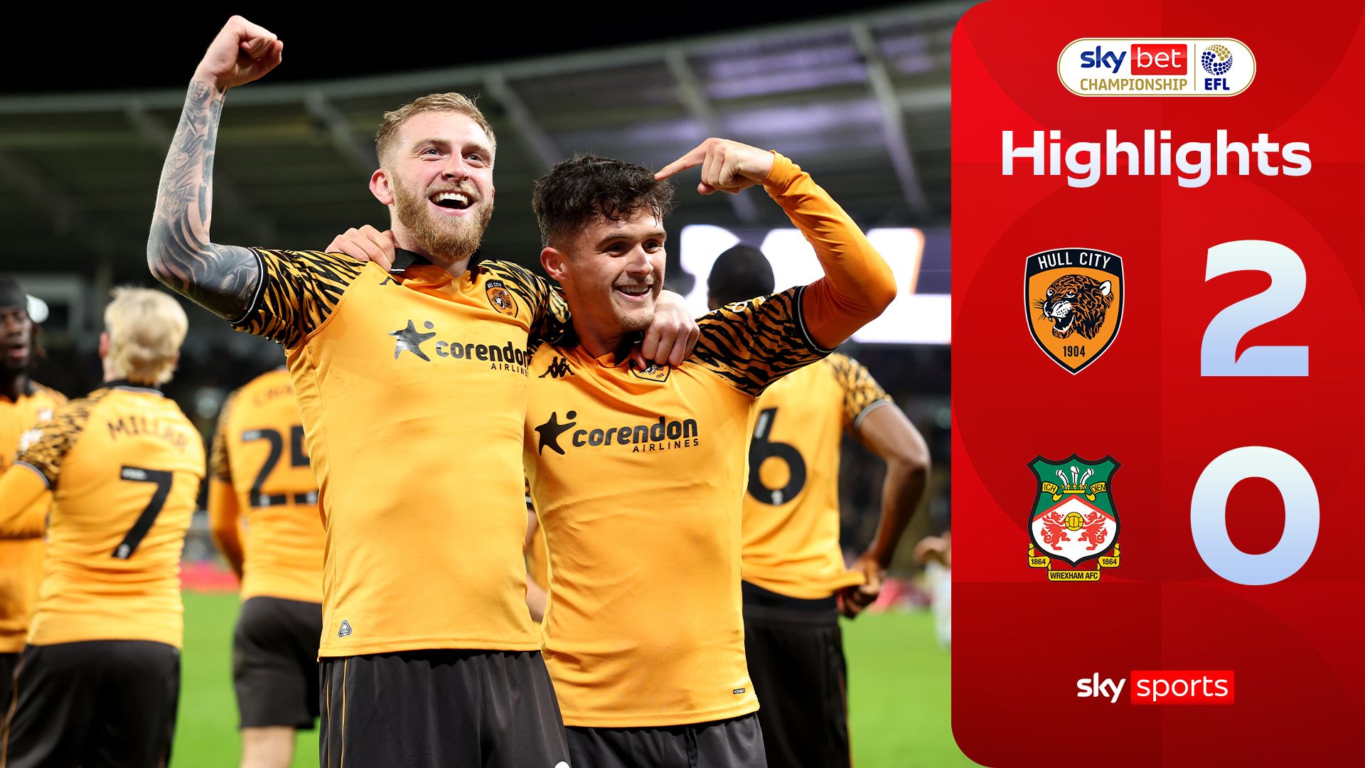 Hull 2-0 Wrexham
