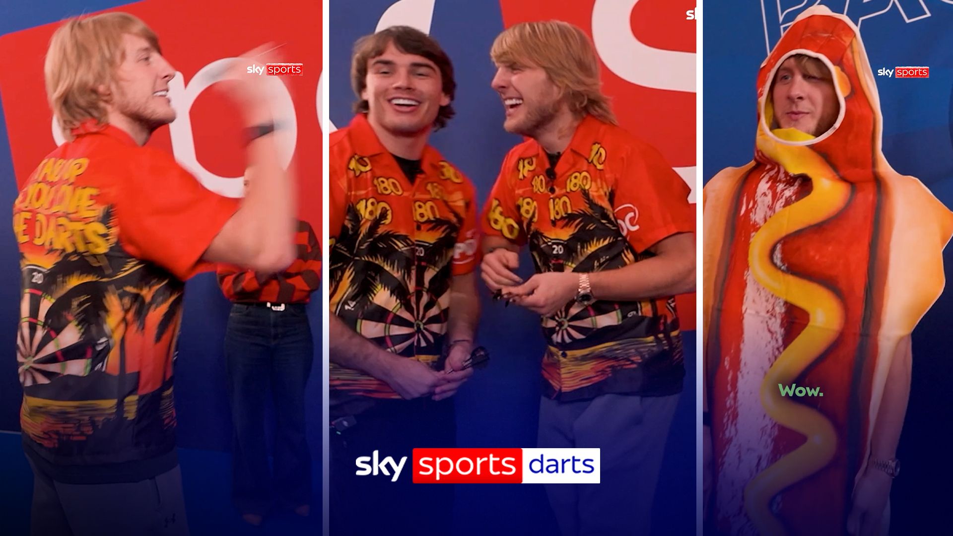 UFC stars Paddy Pimblett and Luke Riley take on the six-dart challenge!
