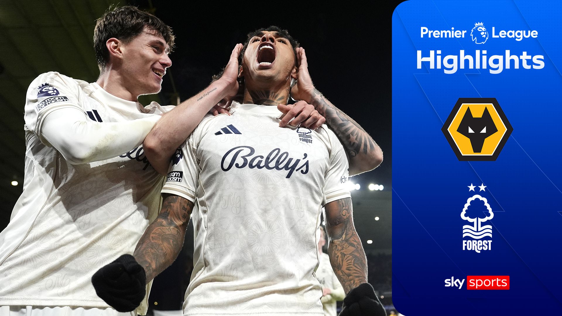 Wolves still winless as Jesus' first PL goal secures Forest victory