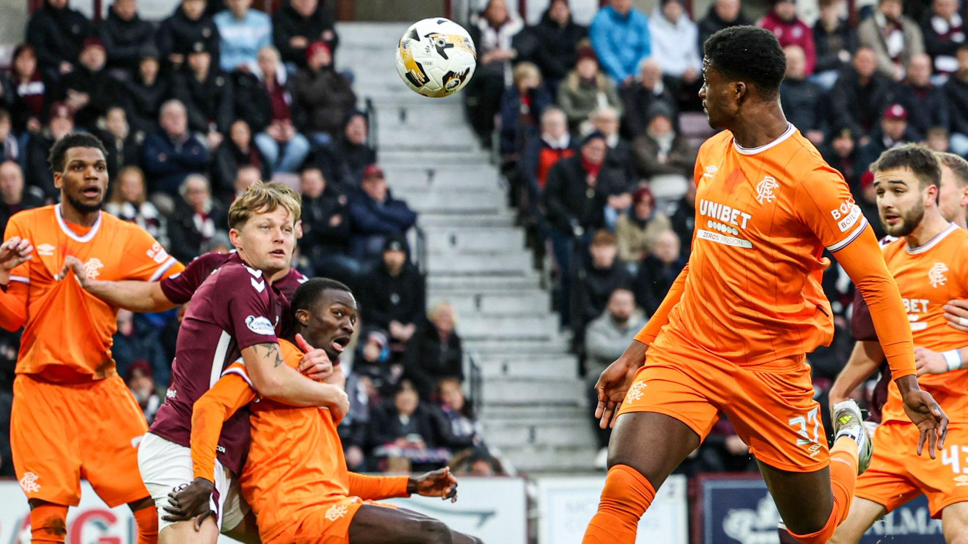 Rangers opener against leaders Hearts ruled out LIVE! 