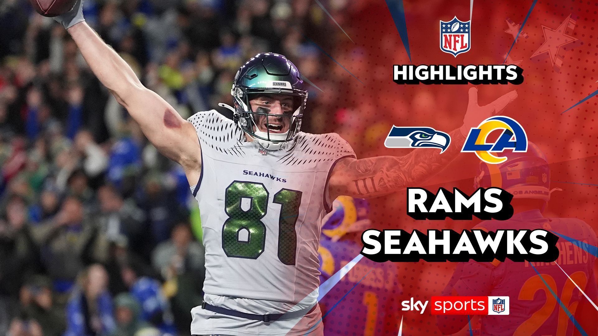 Seahawks win overtime THRILLER against Rams to clinch play-off place!