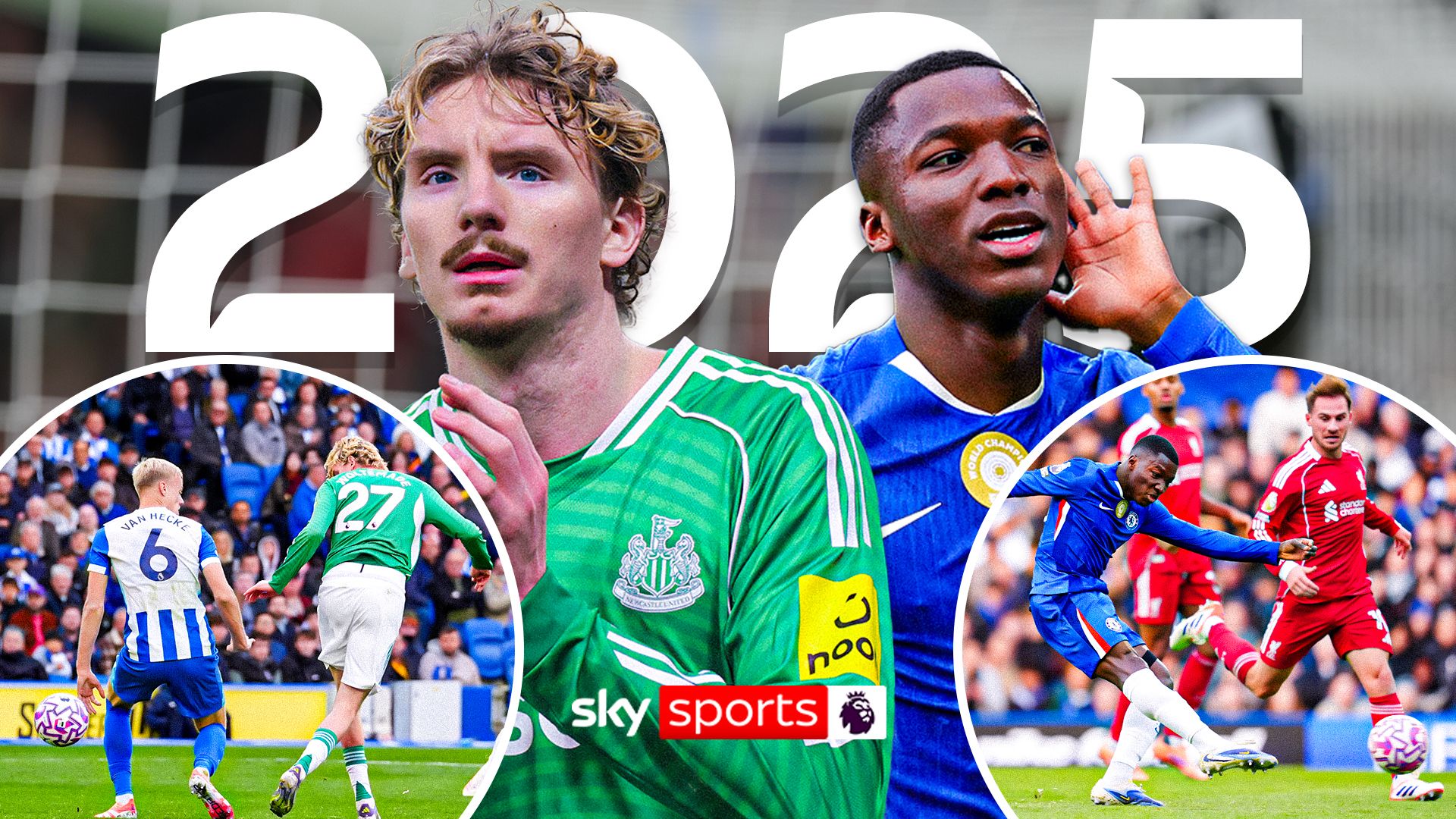 'That's Messi-like!' | The BEST PL goals of 2025 ft. Woltemade, Caicedo and more!