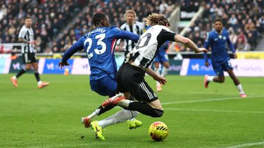 Should Newcastle have had a penalty for Trovh Chalobah's challenge on Anthony Gordon?