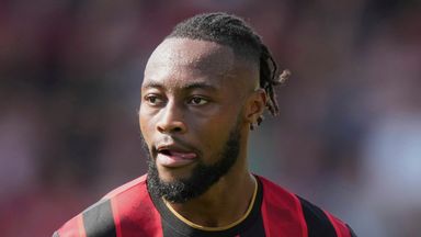 Bournemouth forward Antoine Semenyo
