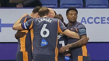 Patrick Agyemang scored twice as Derby returned to winning ways