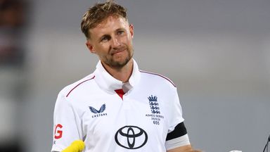Joe Root scored his first Test hundred in Australia as England reached 325-9 on day one of the pink-ball Test at Brisbane