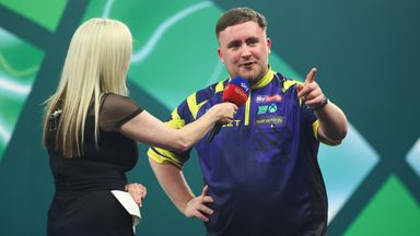 Photos taken during the 2026 Paddy Power World Darts Championship at Alexandra Palace, London.