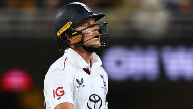 England's Ollie Pope (Associated Press)