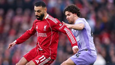 Mohamed Salah returned for Liverpool after being taken out of selection 