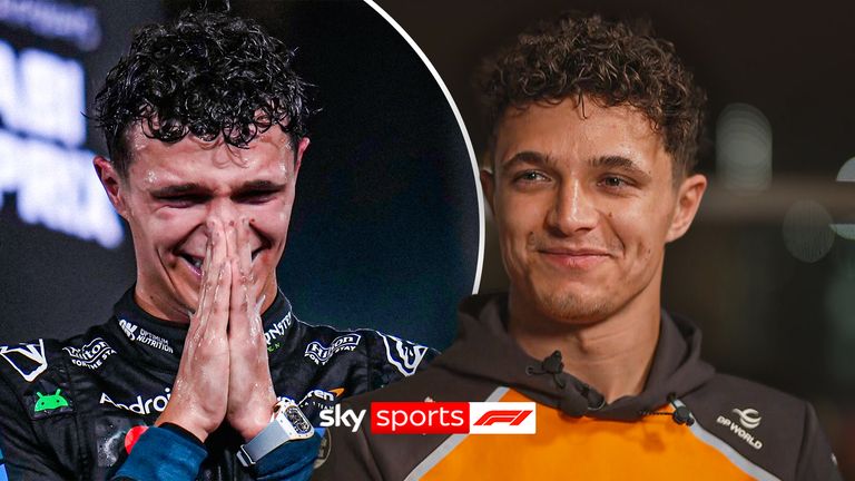 Watch the full interview as Lando Norris speaks to Craig Slater to reflect on winning McLaren's first drivers' title since Lewis Hamilton in 2008