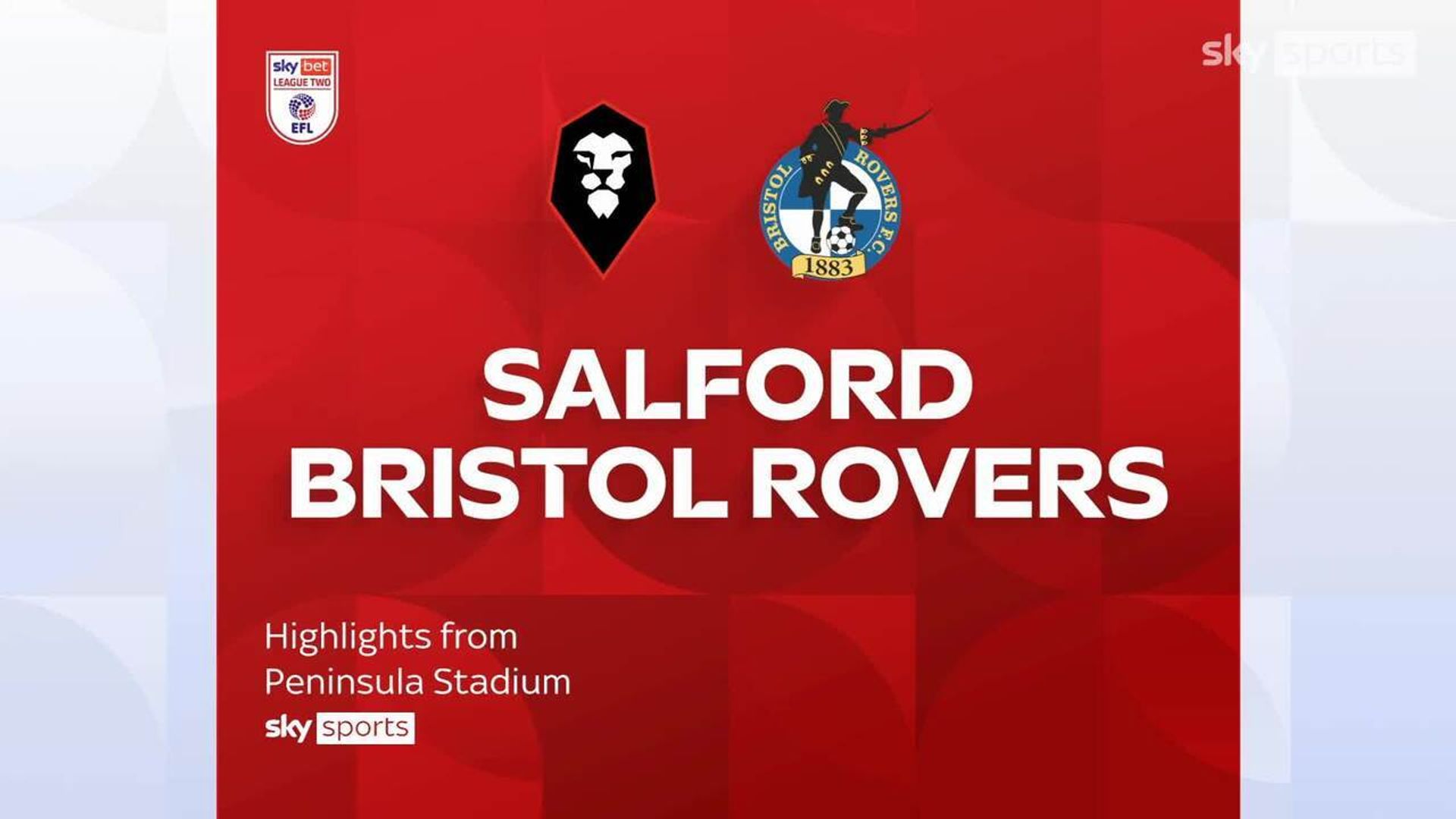 Salford 1-0 Bristol Rovers