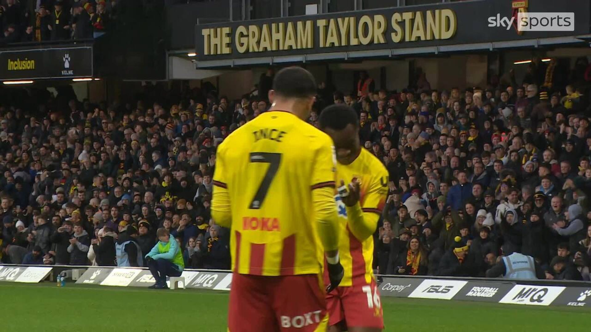 Ince at the double! Watford score second against Birmingham
