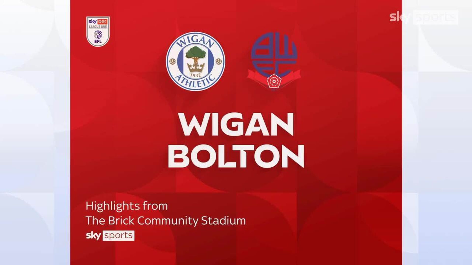 Wigan 0-1 Bolton