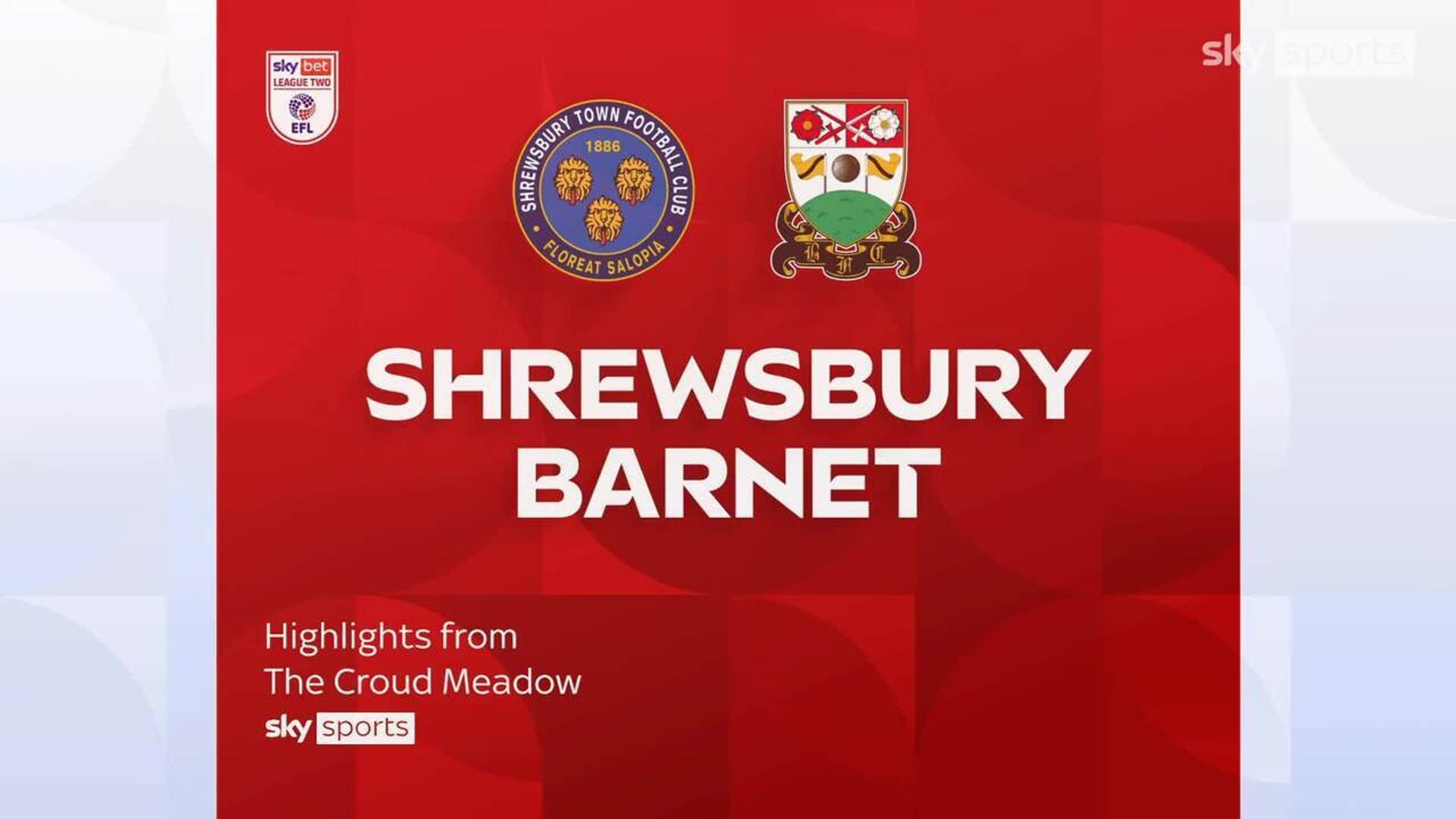 Shrewsbury 0-0 Barnet