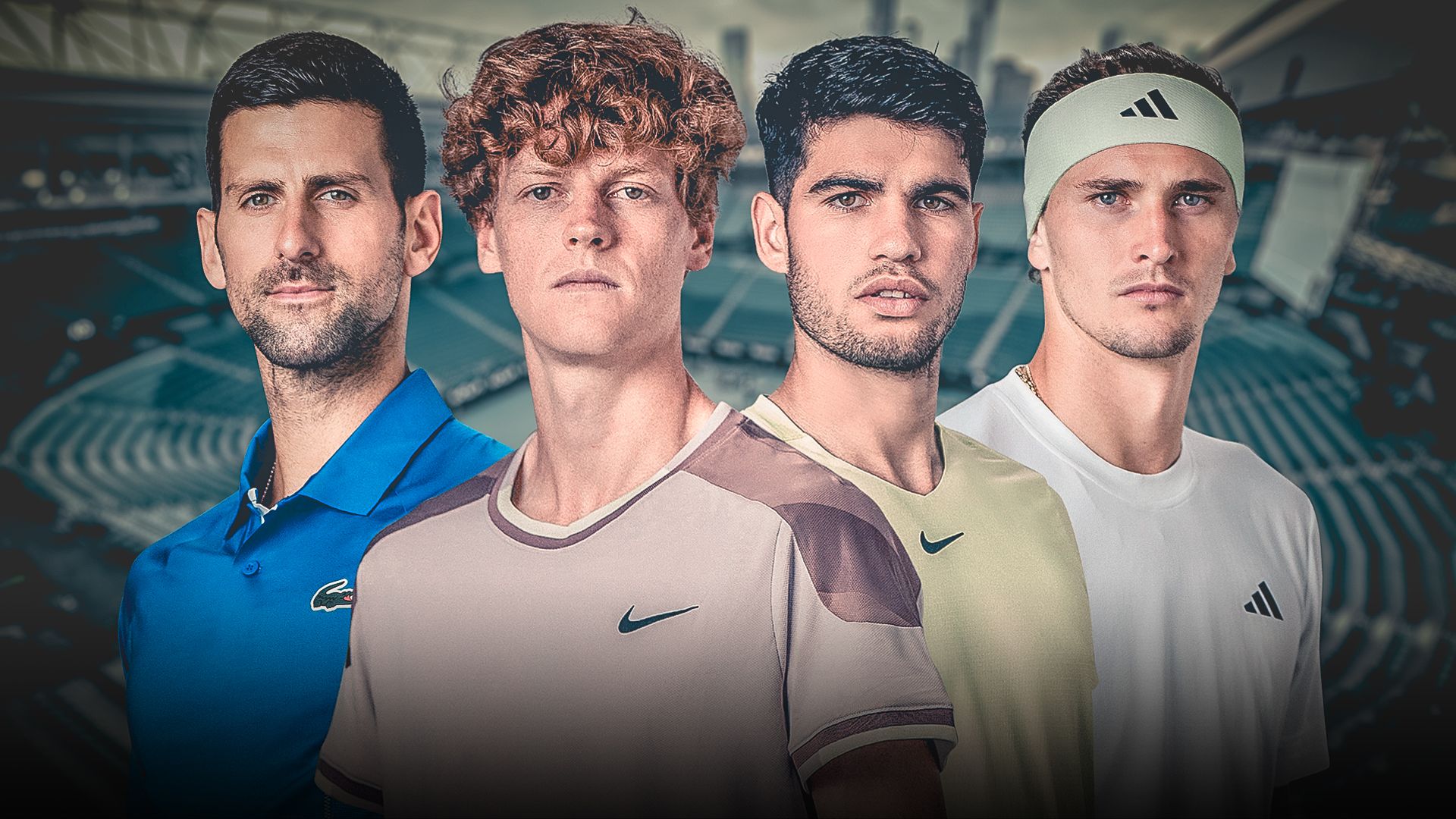 Another Alcaraz vs Sinner repeat or can Djokovic, Zverev spoil the party?